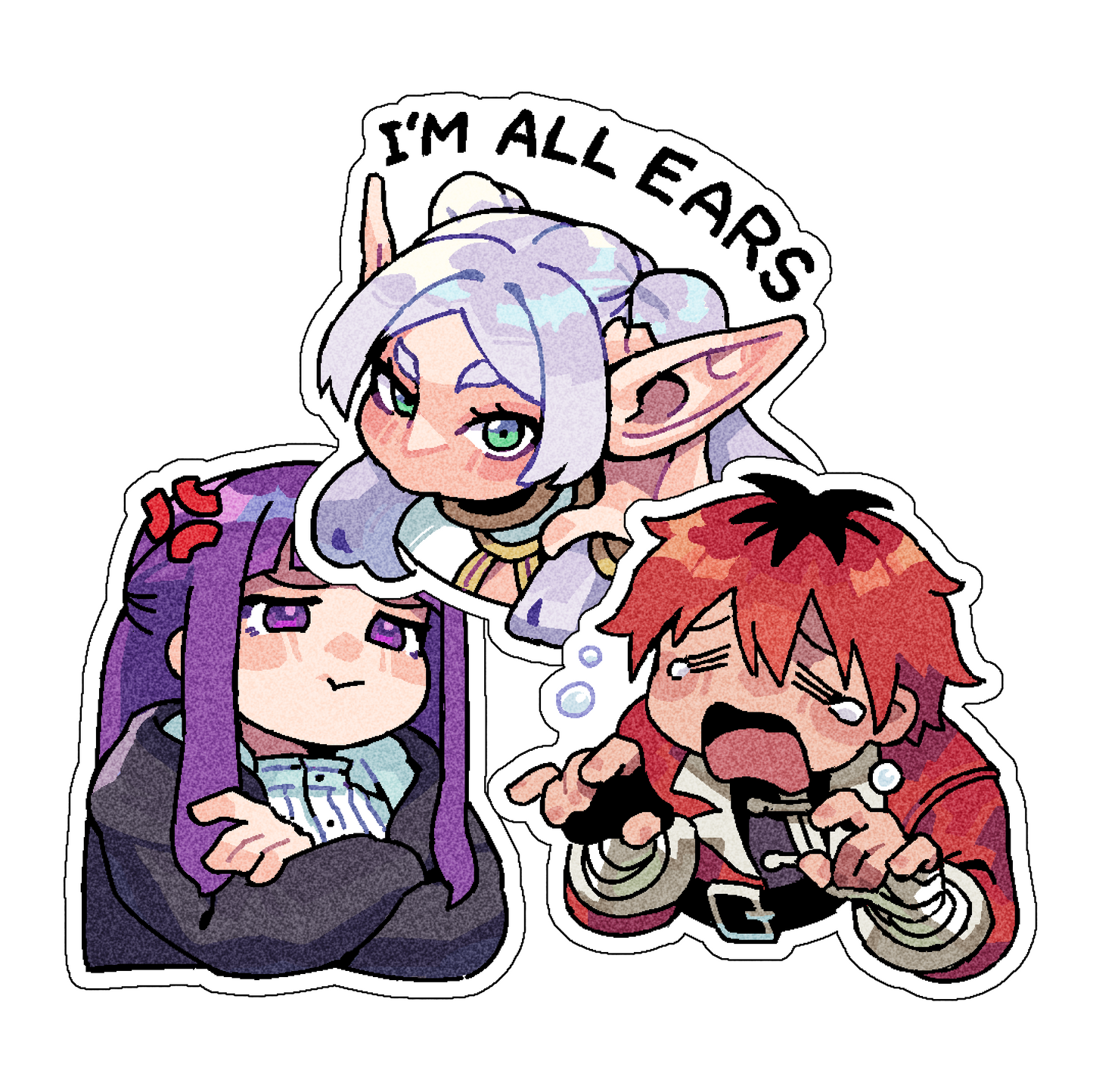 NYCNOUU FRIEREN Sticker Full Set