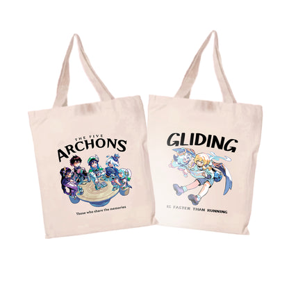 NYCNOUU GENSHIN Tote Bag