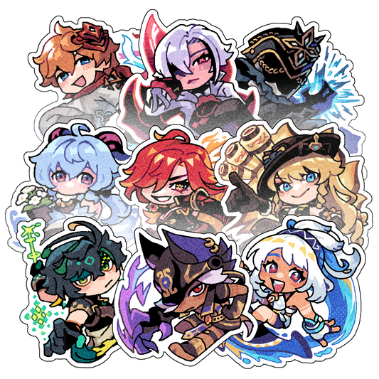 NYCNOUU GENSHIN Stickers - Character