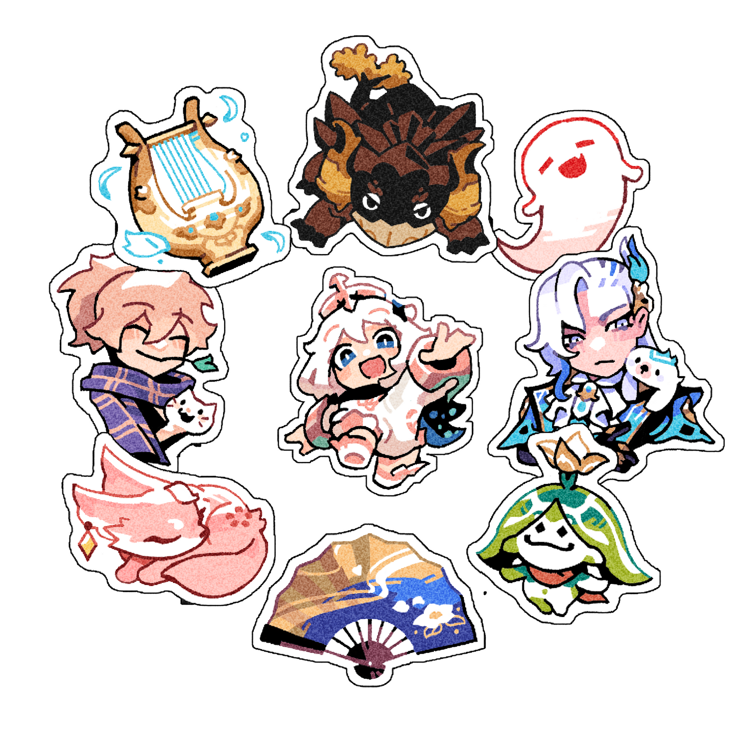 NYCNOUU GENSHIN Sticker - Companion