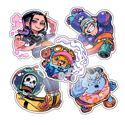 NYCNOUU ONE PIECE Sticker - Egghead Arc