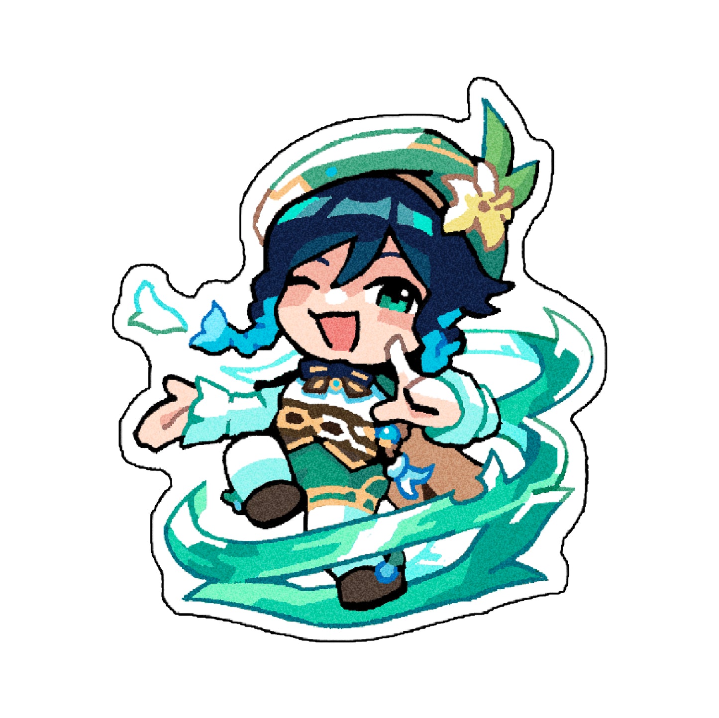 NYCNOUU GENSHIN Stickers - Character