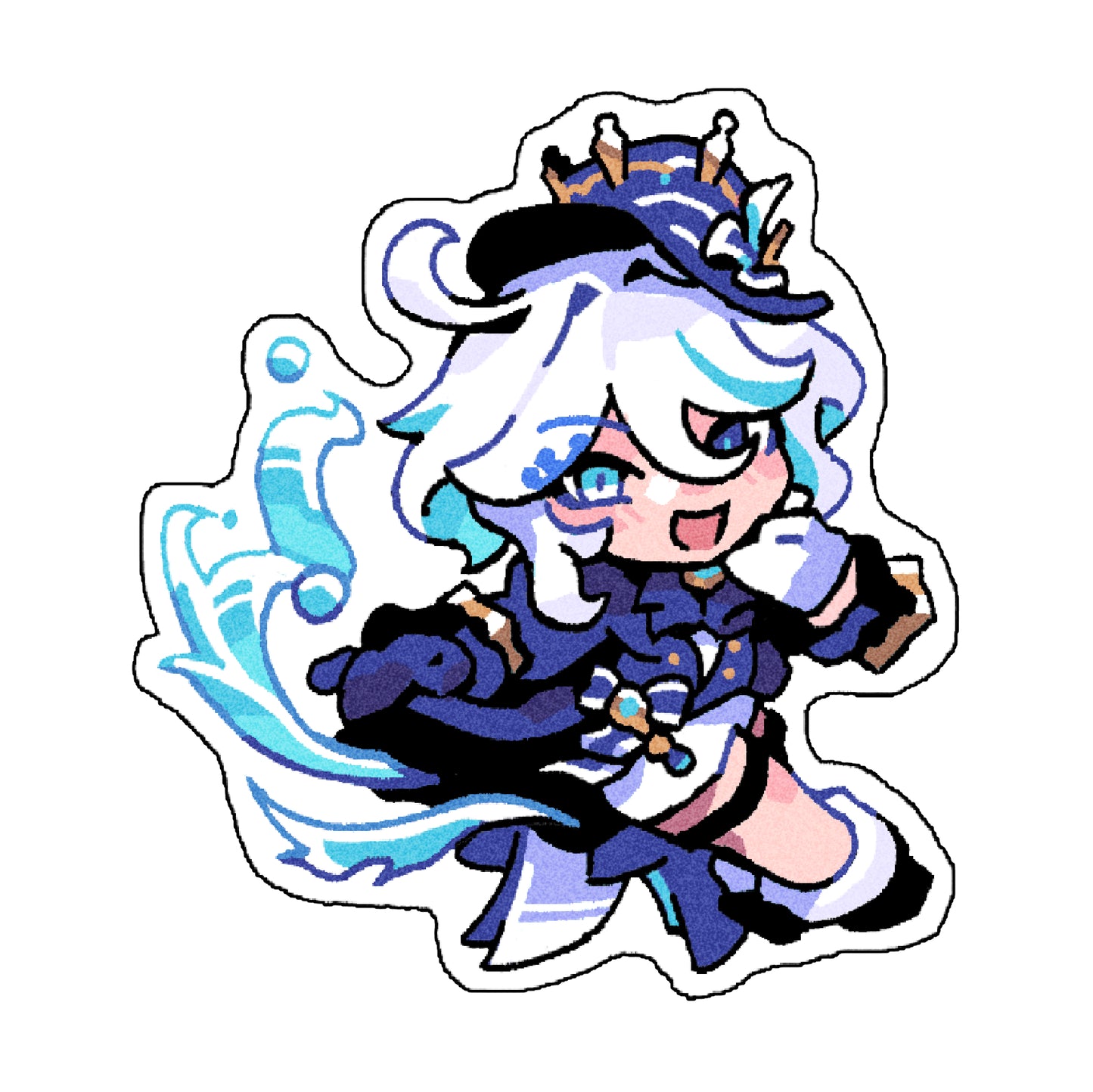 NYCNOUU GENSHIN Stickers - Character