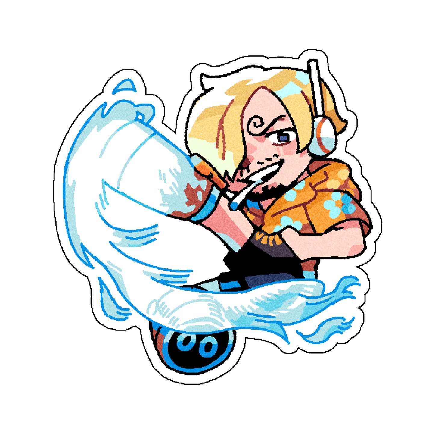 NYCNOUU ONE PIECE Sticker - Egghead Arc