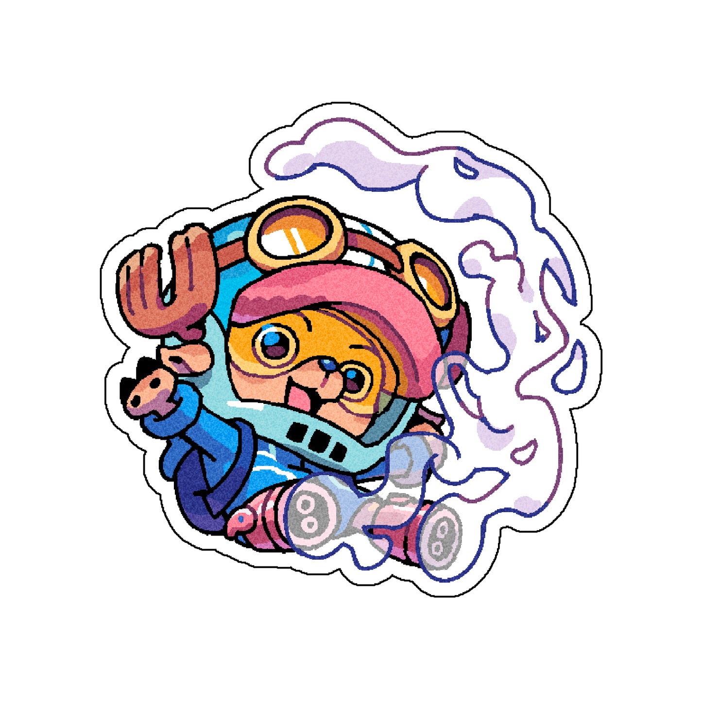 NYCNOUU ONE PIECE Sticker - Egghead Arc